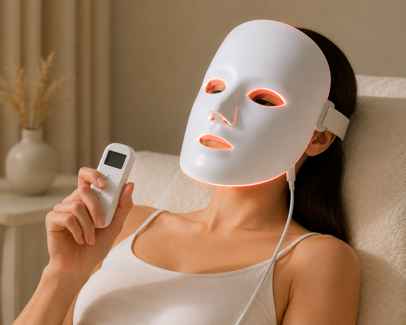 Masque LED Visage Intelligent